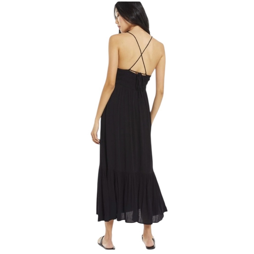 Z Supply Jazmin Maxi Dress - Elegant Black Maxi Dress - Size XL